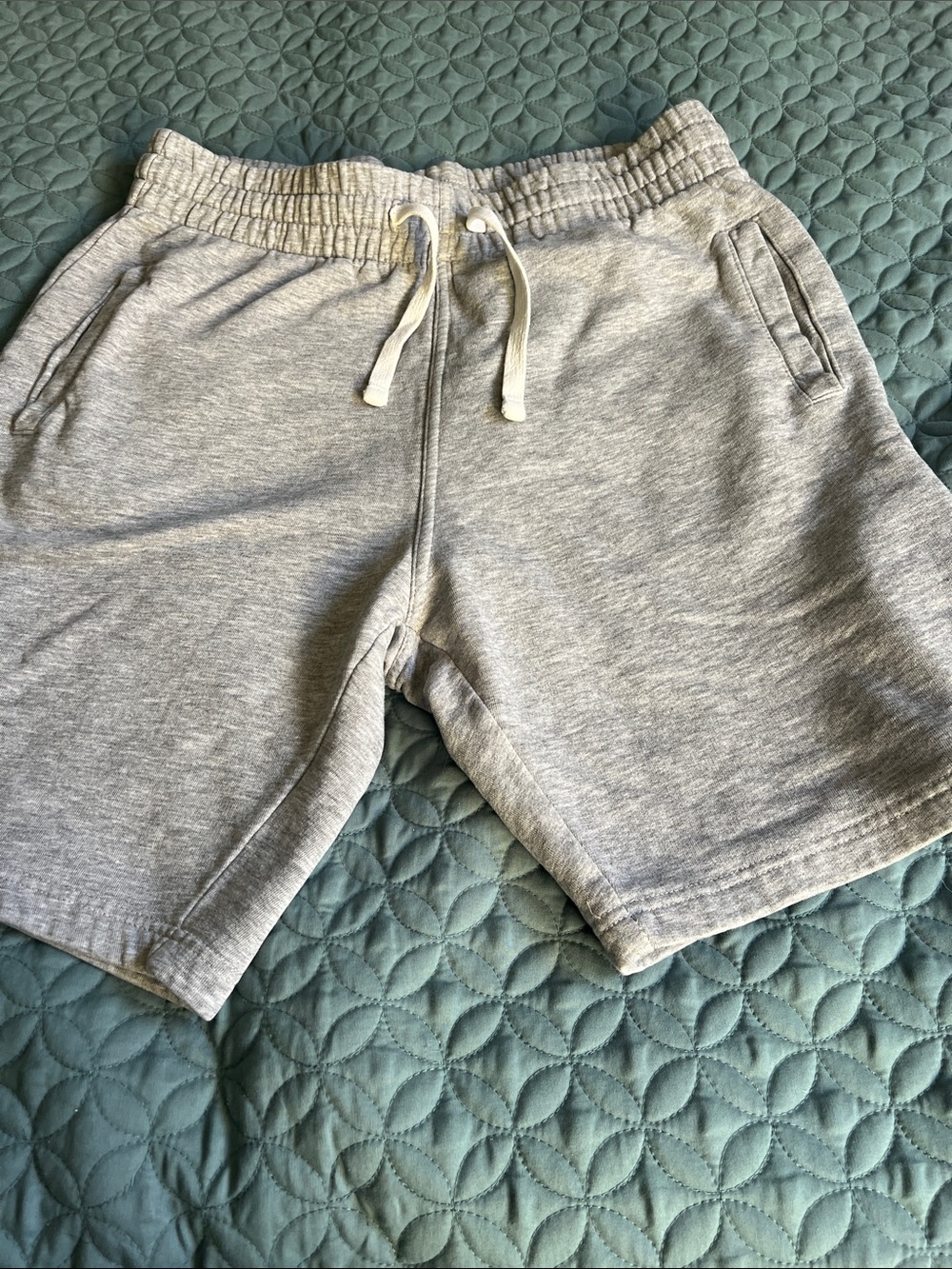 Divided Men's Heather Gray Athletic Drawstring Shorts